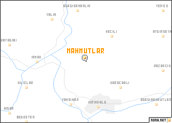 map of Mahmutlar