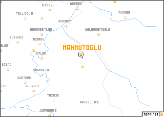 map of Mahmutoğlu