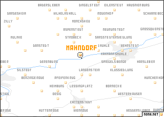 map of Mahndorf