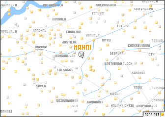 map of Māhni