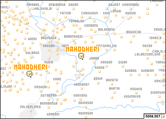 map of Māho Dheri