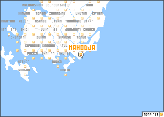 map of Mahodja