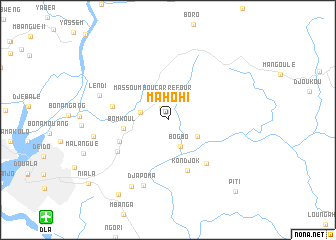 map of Mahohi