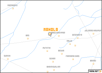 map of Māhola