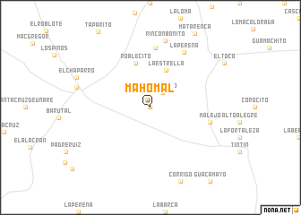 map of Mahomal