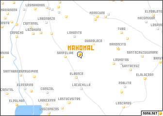 map of Mahomal