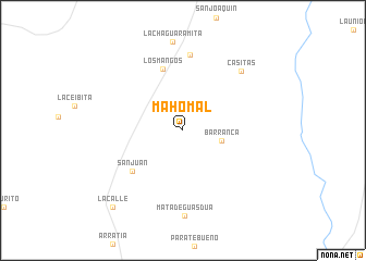 map of Mahomal