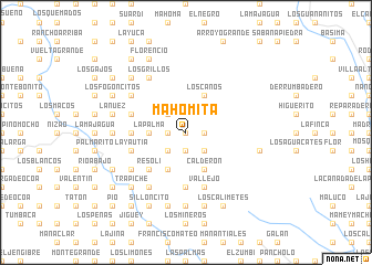 map of Mahomita