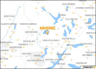 map of Mahopac