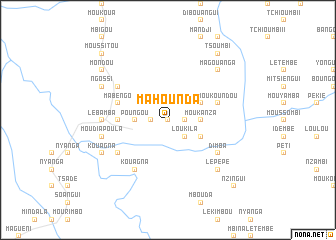 map of Mahounda