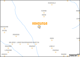 map of Mahounda