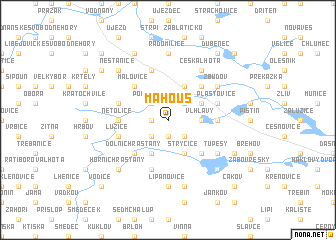 map of Mahouš