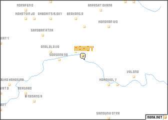 map of Mahoy