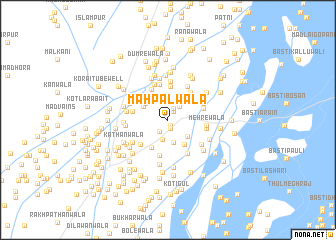 map of Mahpālwāla