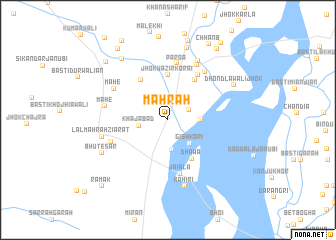 map of Māhrāh