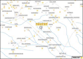 map of Mahram