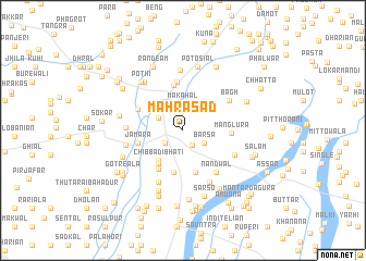 map of Mahrā Sad