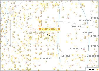 map of Mahrawāla