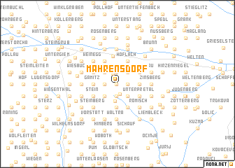 map of Mahrensdorf