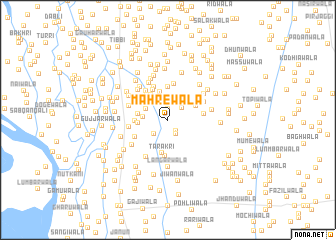 map of Māhrewāla