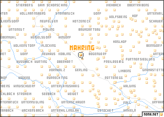 map of Mahring