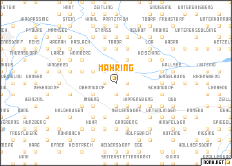 map of Mähring