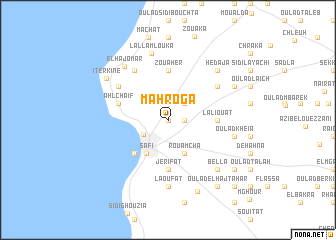 map of Mahroga