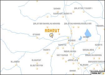 map of Mahrūt