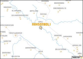 map of Mah Sonbolī