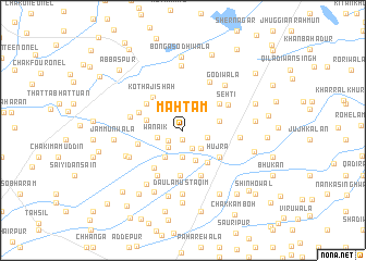 map of Mahtam