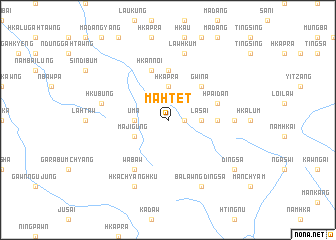 map of Mahtet