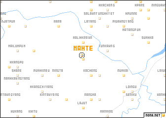 map of Mahtē