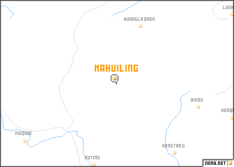 map of Mahuiling
