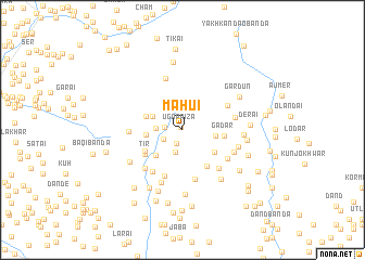 map of Mahūi