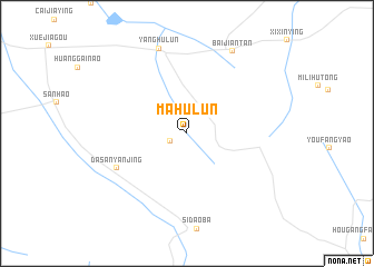 map of Mahulun