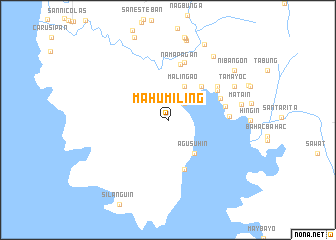 map of Mahumiling