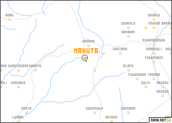 map of Mahuta
