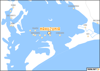 map of Mahuzumia