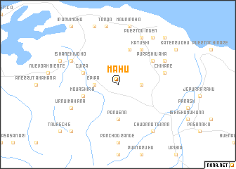 map of Mahú