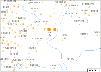 map of Mahwa