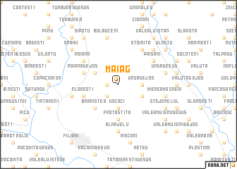 map of Măiag
