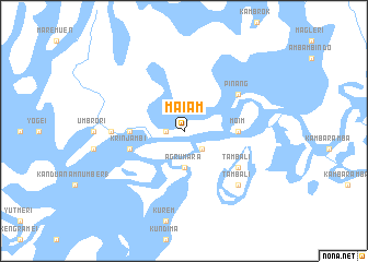 map of Maiam