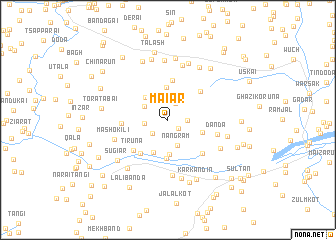 map of Maiār