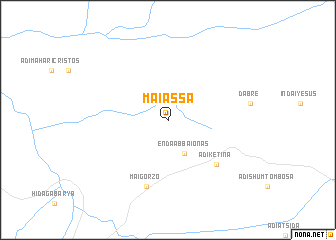 map of Mai Assa