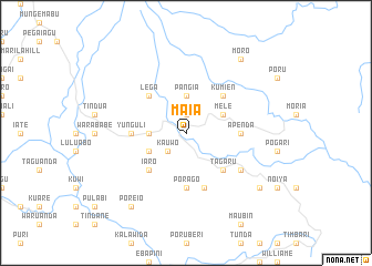 map of Maia