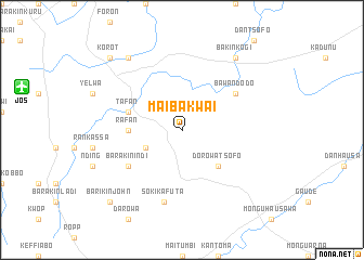 map of Mai Bakwai