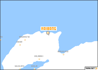 map of Maibang