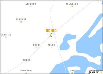 map of Maiba