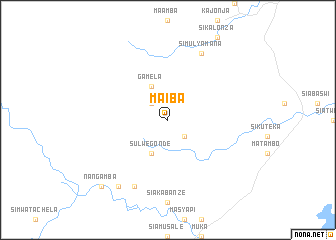 map of Maiba