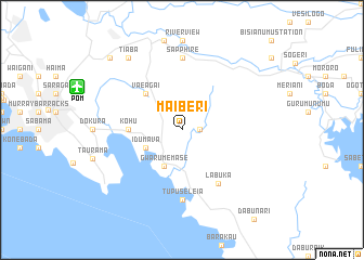 map of Maiberi